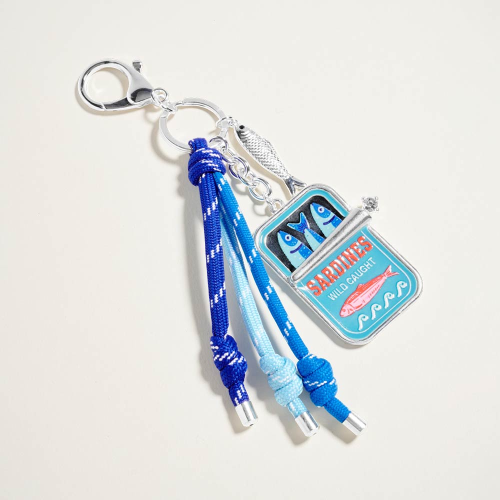 Sardine Can Bag Charm