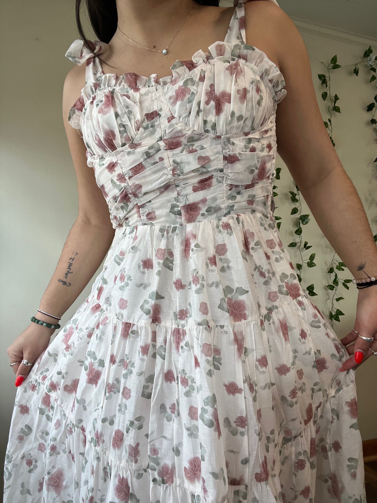 Peony Petals Midi