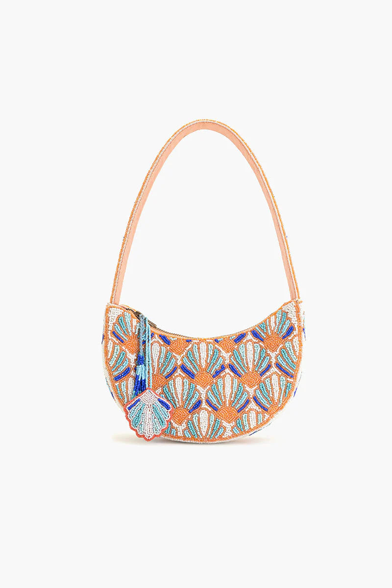 Shell Crescentic Shoulder Bag
