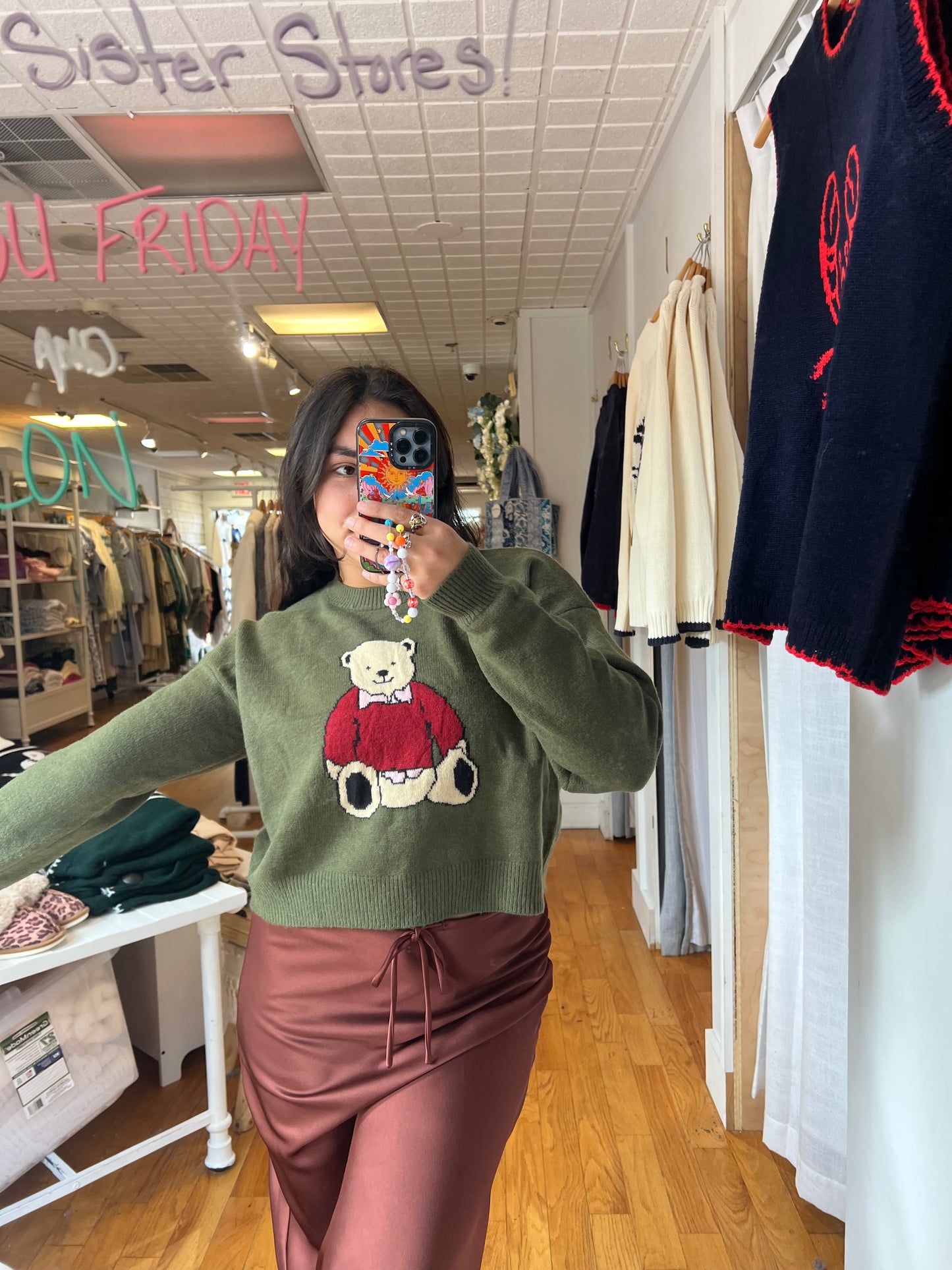 Preppy Bear Sweater