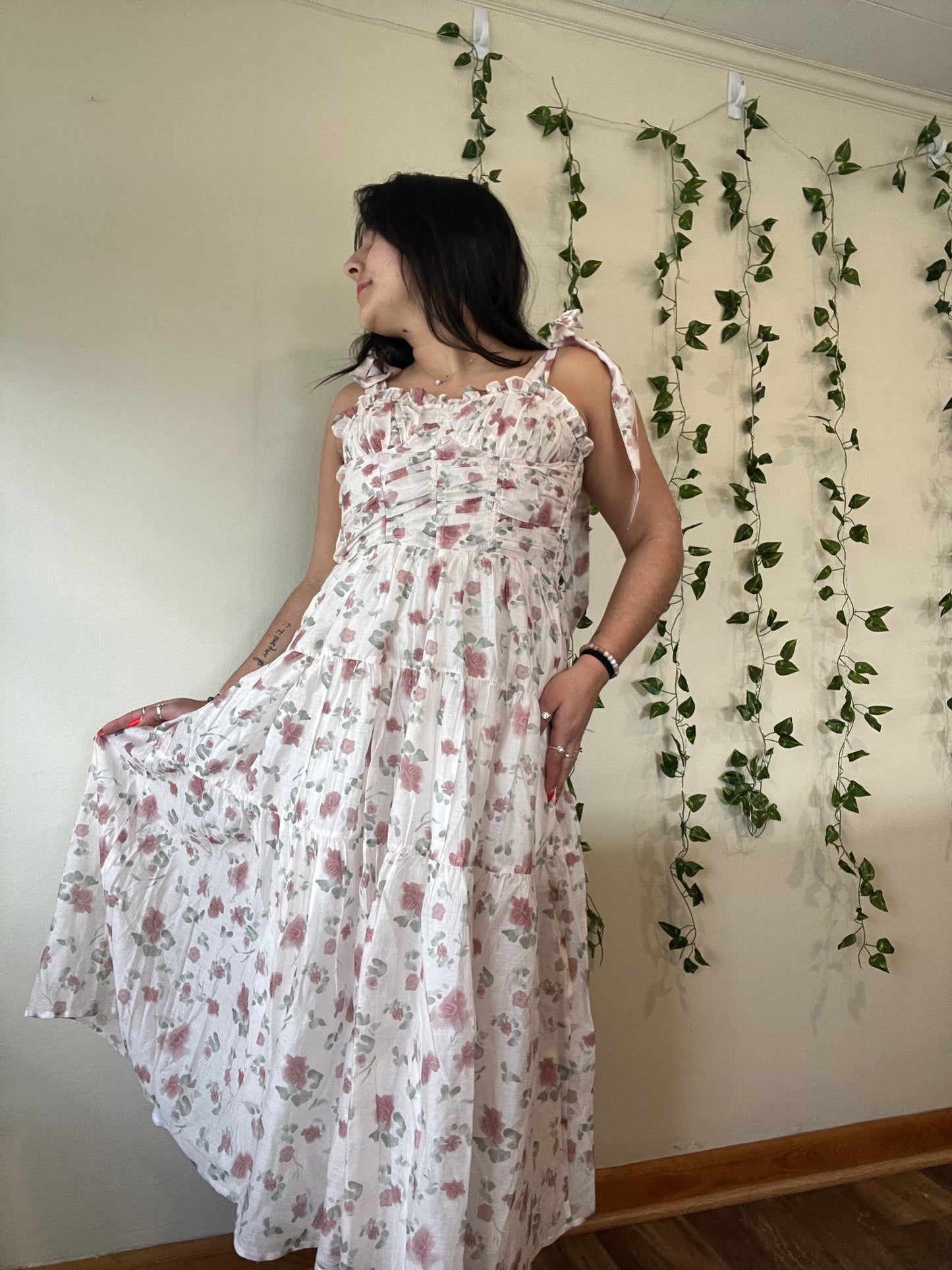 Peony Petals Midi