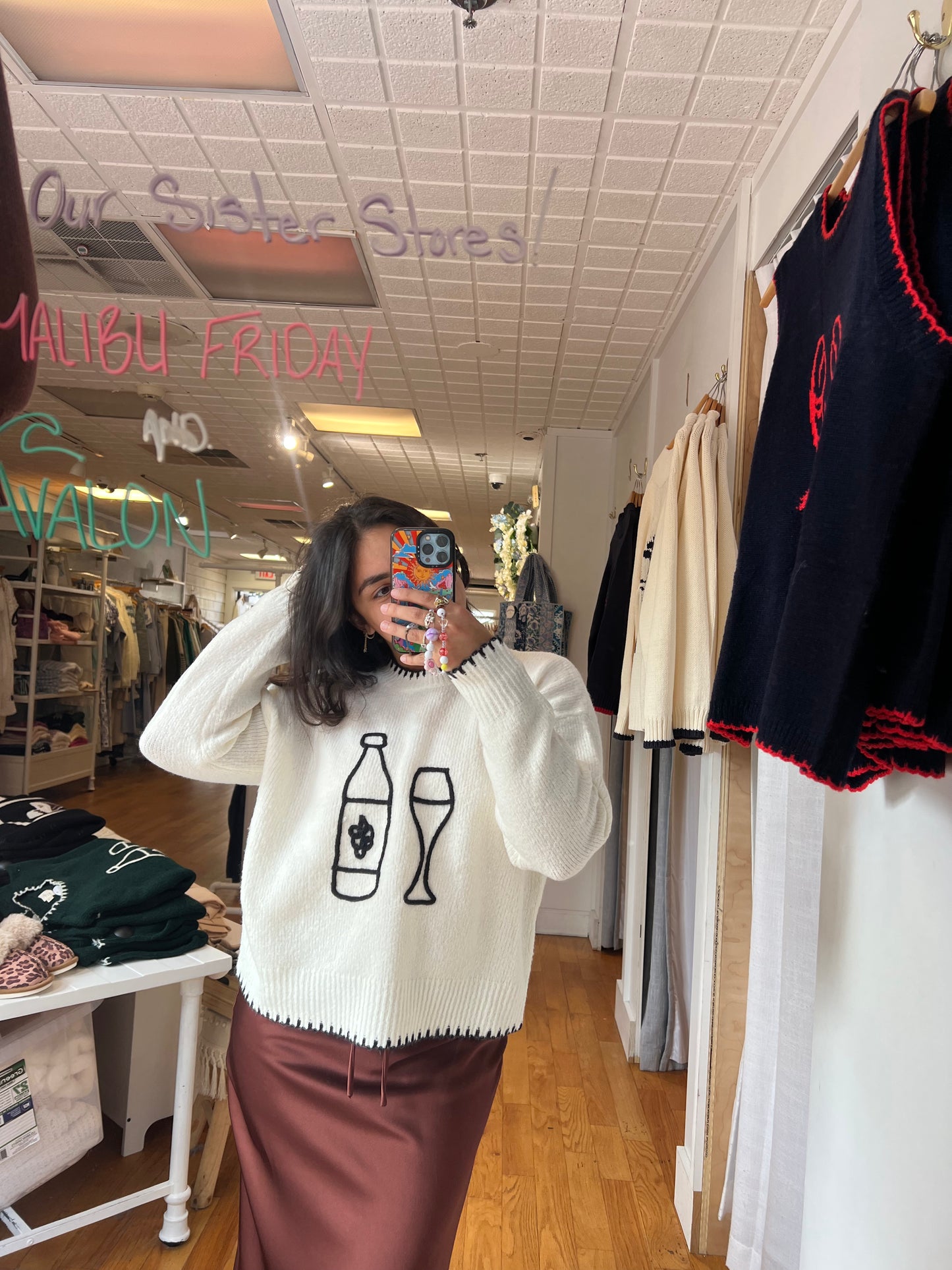 Wine Not Sweater
