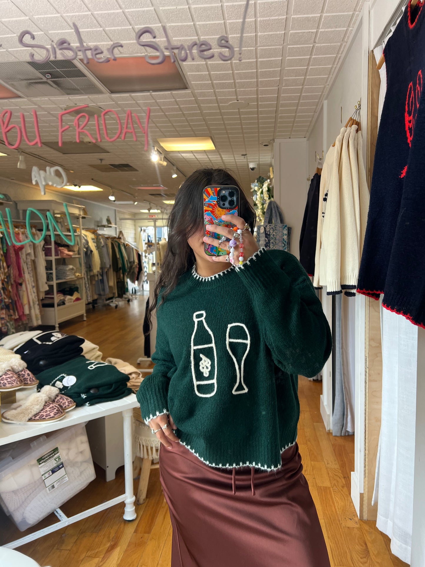 Wine Not Sweater