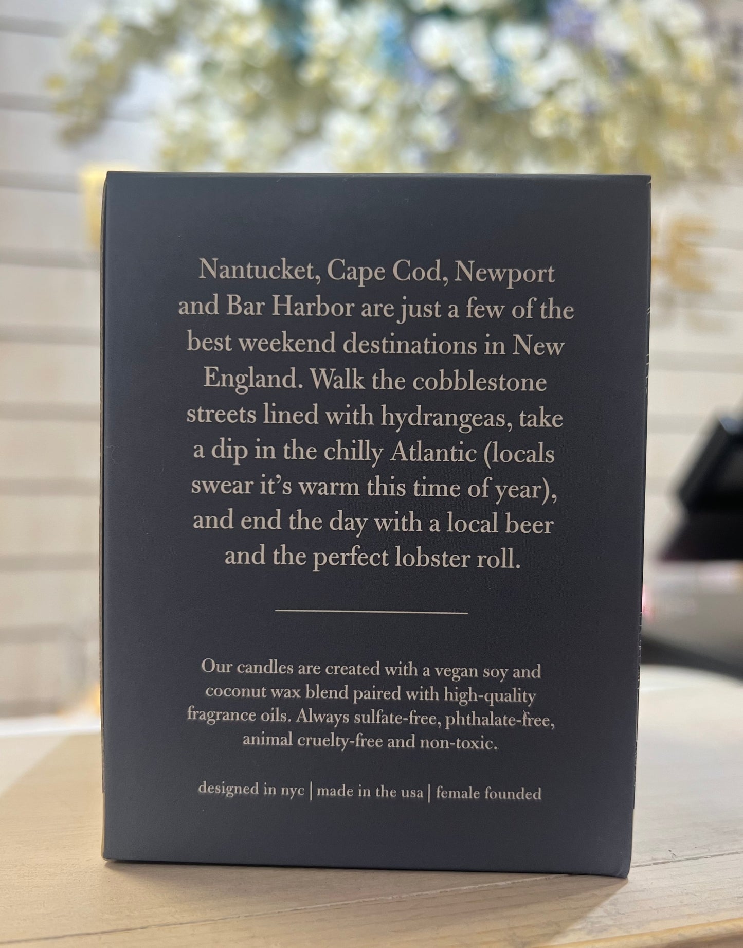 Weekend in New England Candle