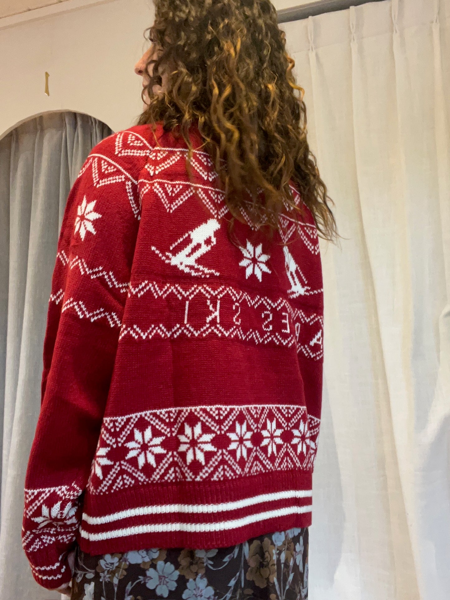 Apres Ski Zip Up Sweater