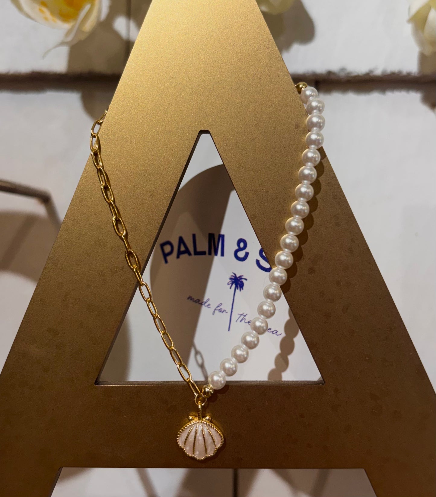 Pearls & Shells Bracelet