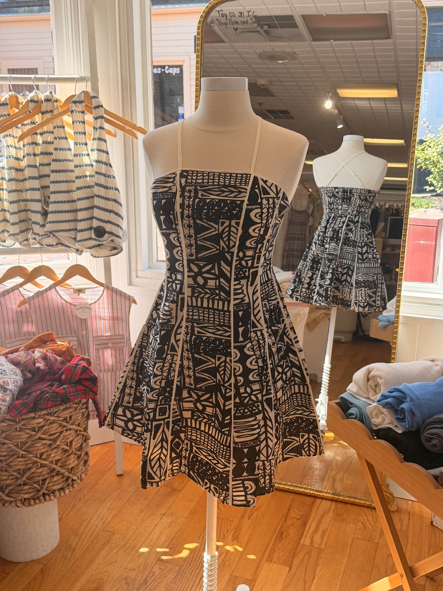 Inked Up Mini Dress