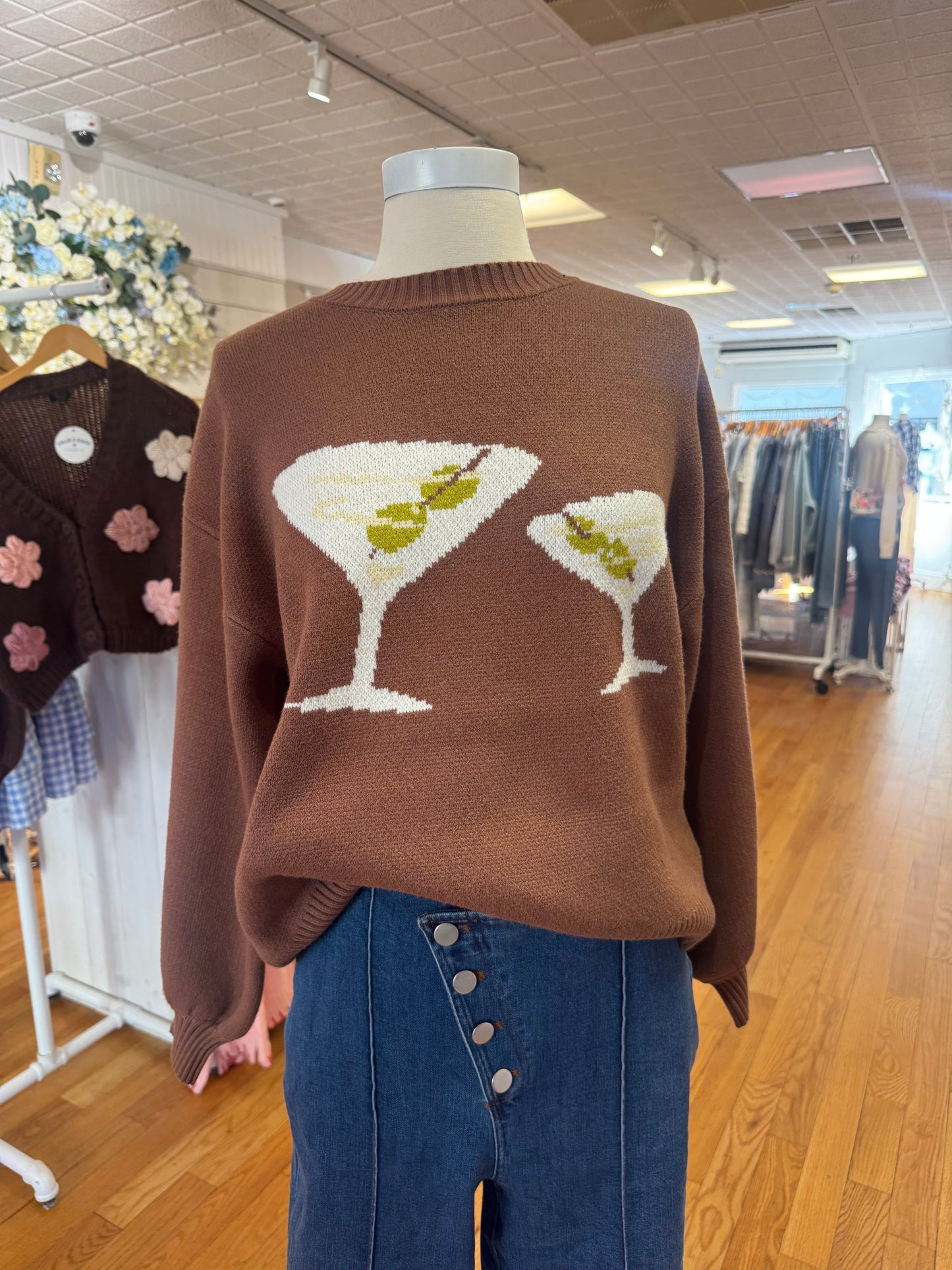 Martini Crewneck