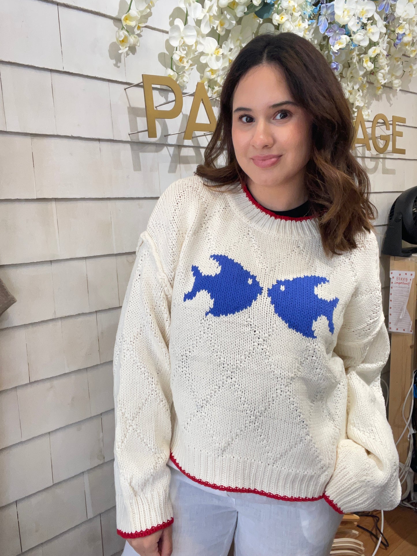 Twin Fish Sweater