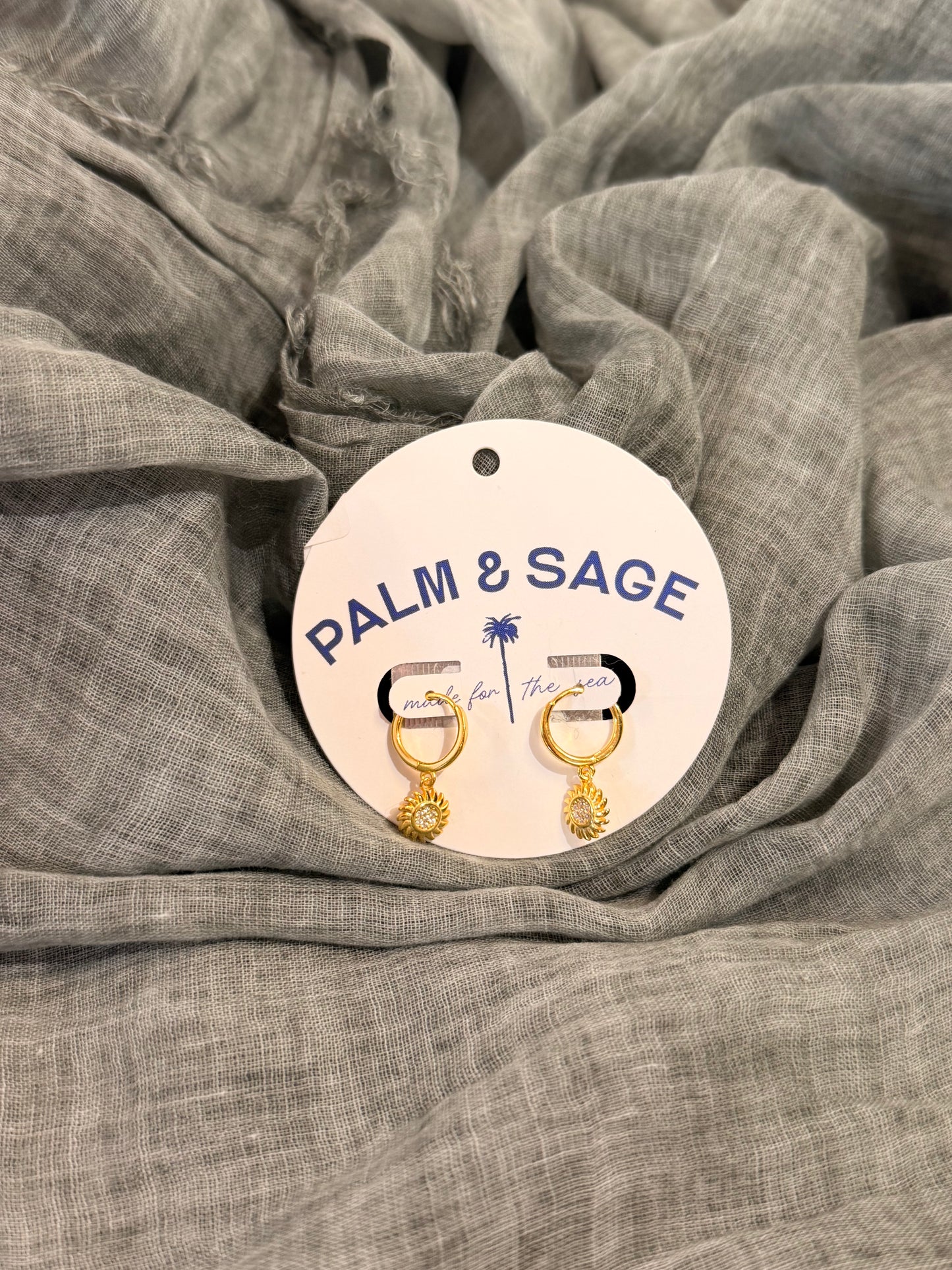 Sunflower Field Earring