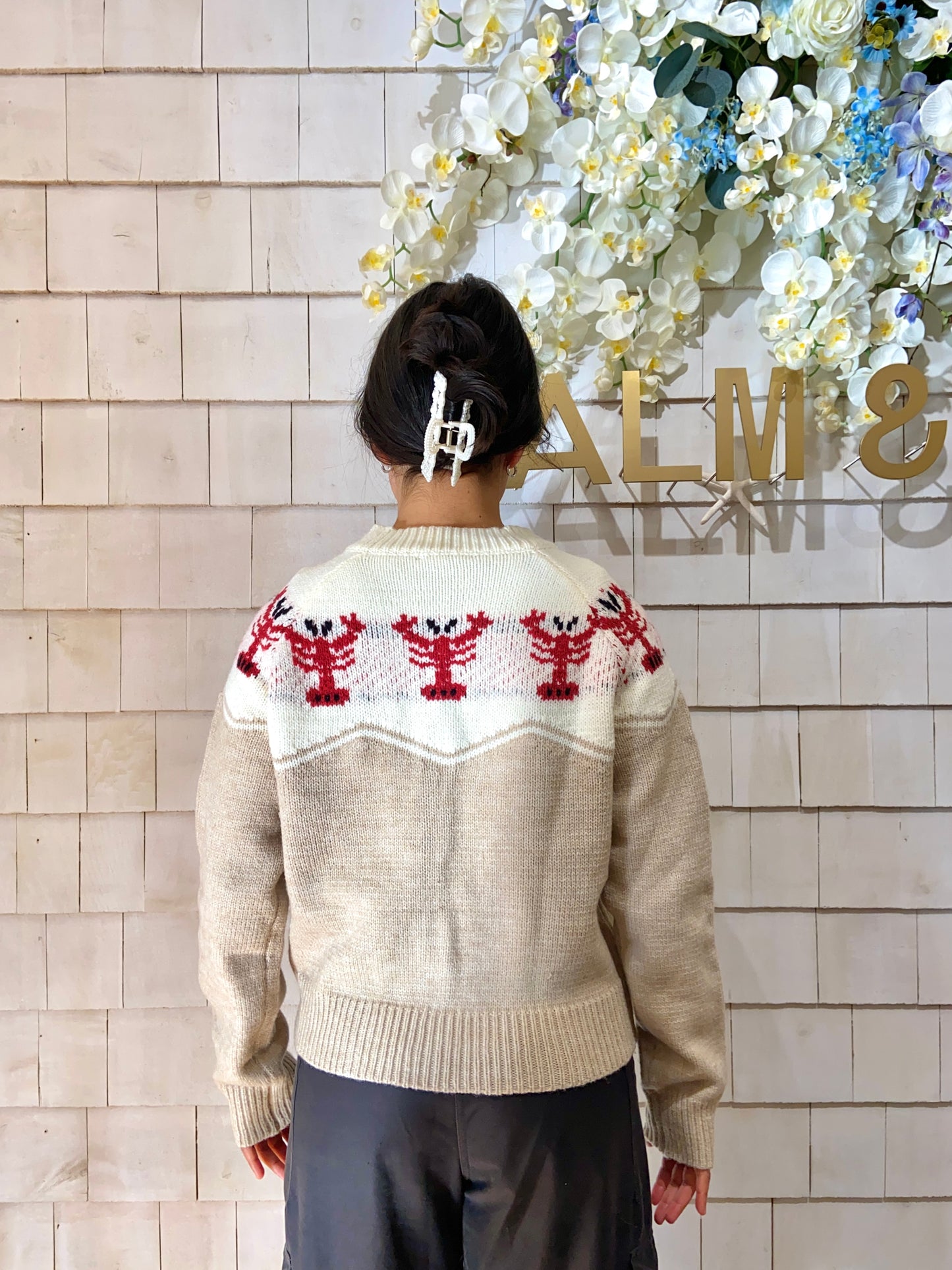 Lobster Button Up Cardi