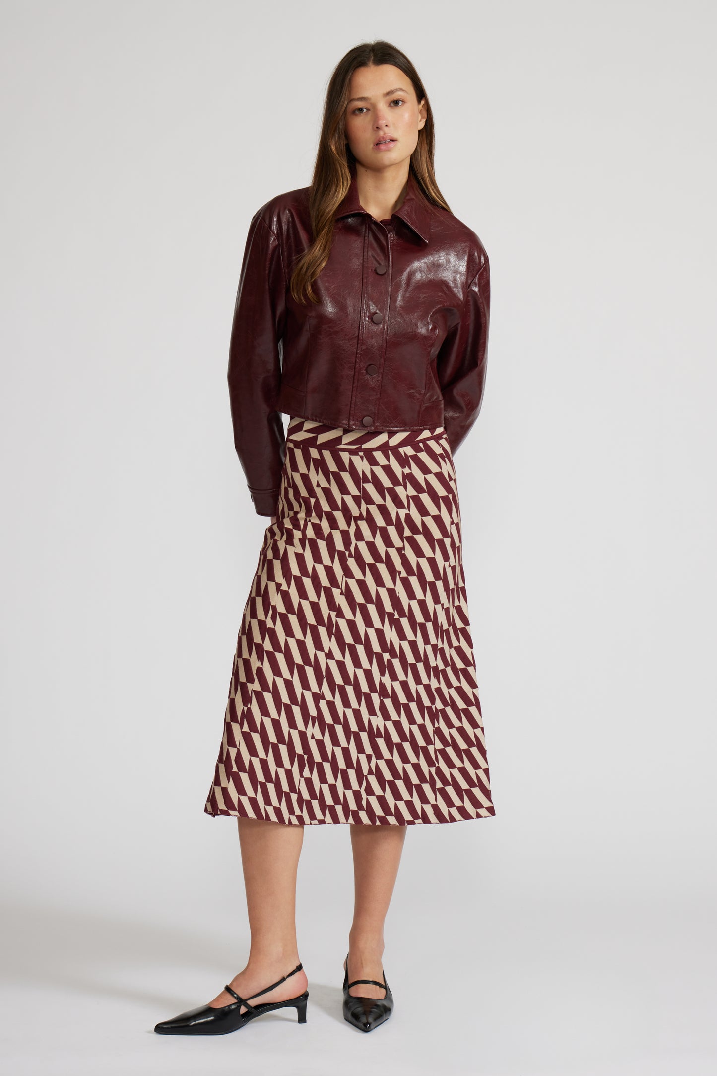 Caleb Faux Leather Jacket