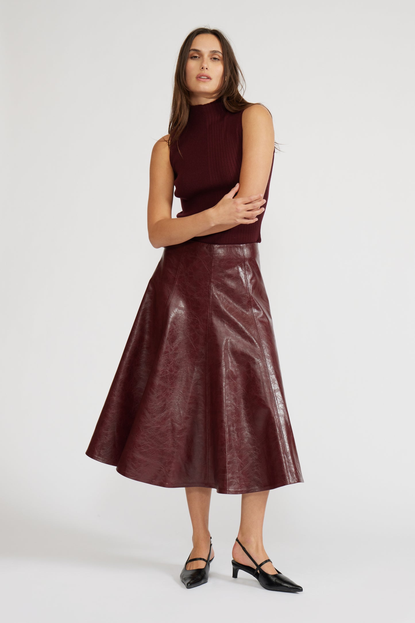 Oleksa Pleated Skirt