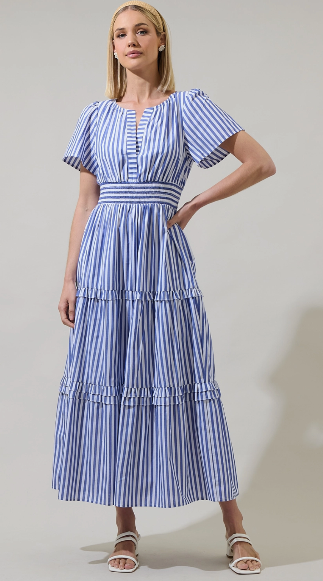 Cape Cod Stripes Maxi