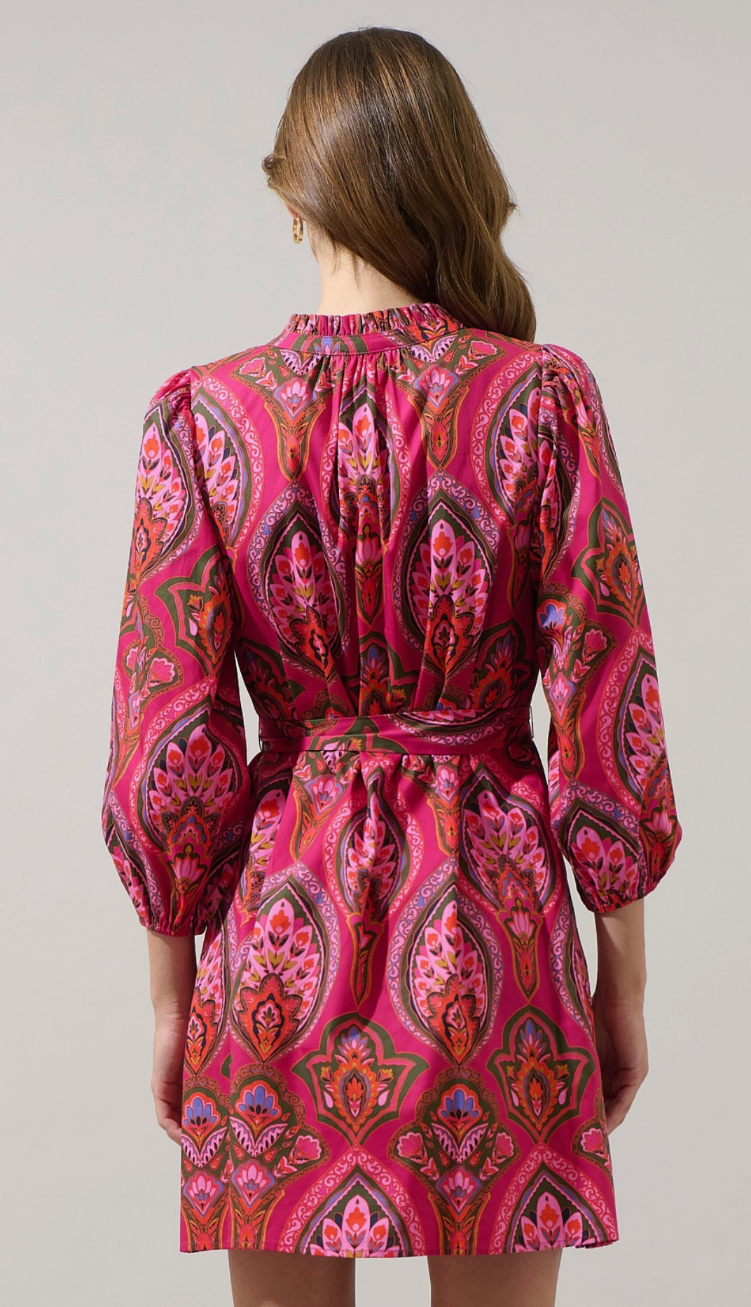 Azura Paisley Mini Dress