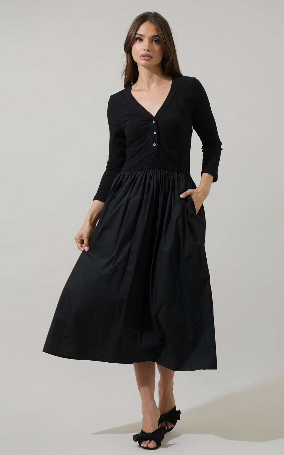 Shelley Knit Midi Dress