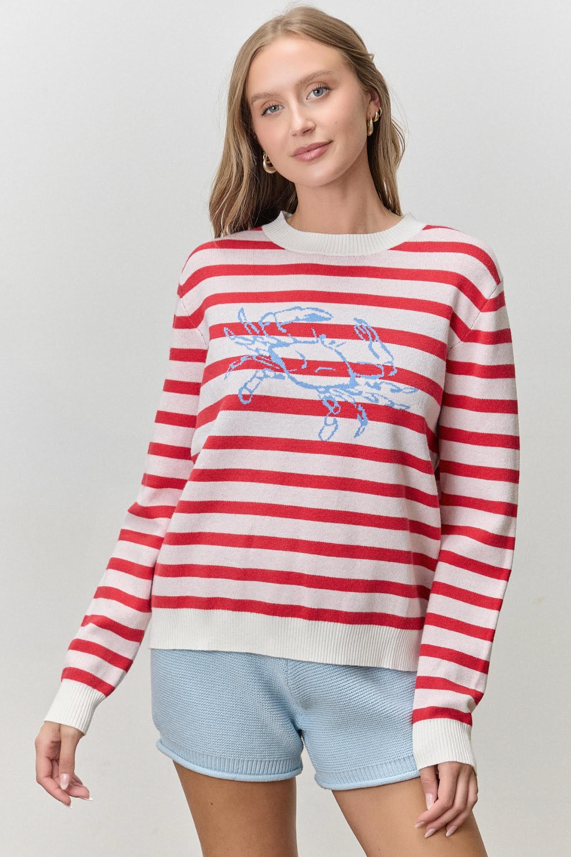 Nautical Crab Sweater