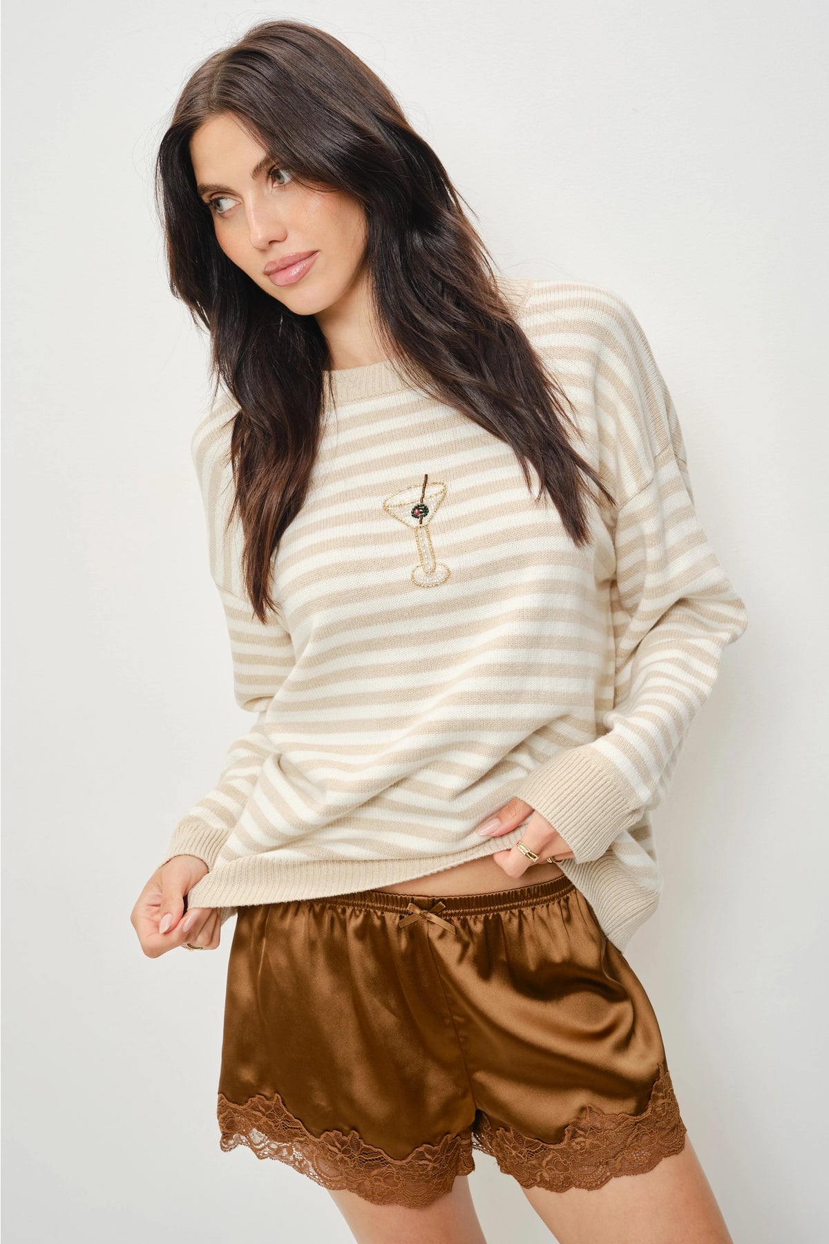 In A Martini Mood Sweater