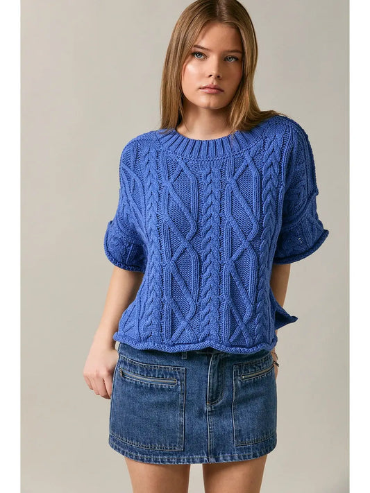Dana Short Sleeve Sweater