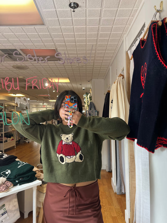 Preppy Bear Sweater