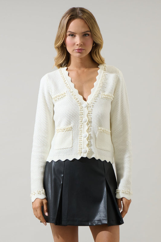 Yania Pearl Cardi