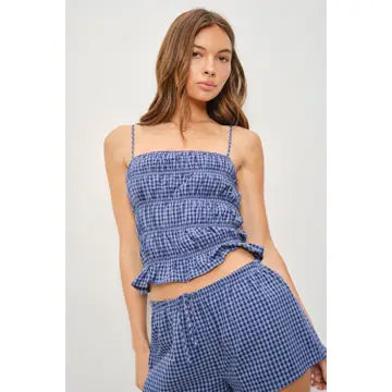 Dory Gingham Tank