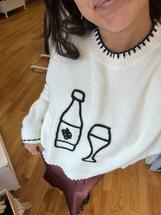 Wine Not Sweater