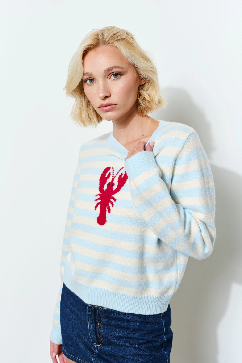Lydia Lobster Sweater