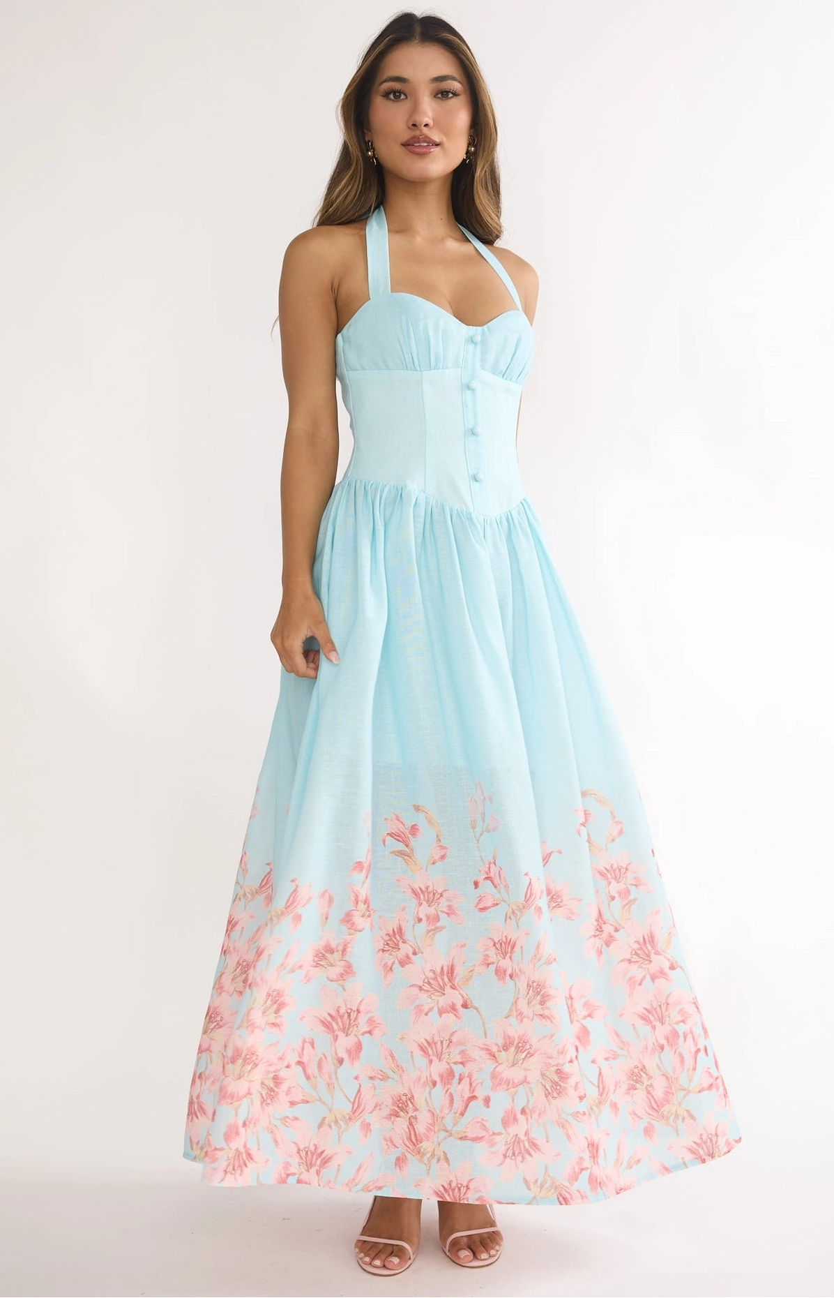 Blurred Lines Maxi Dress