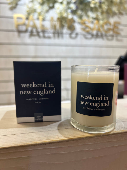 Mini Weekend in New England Candle