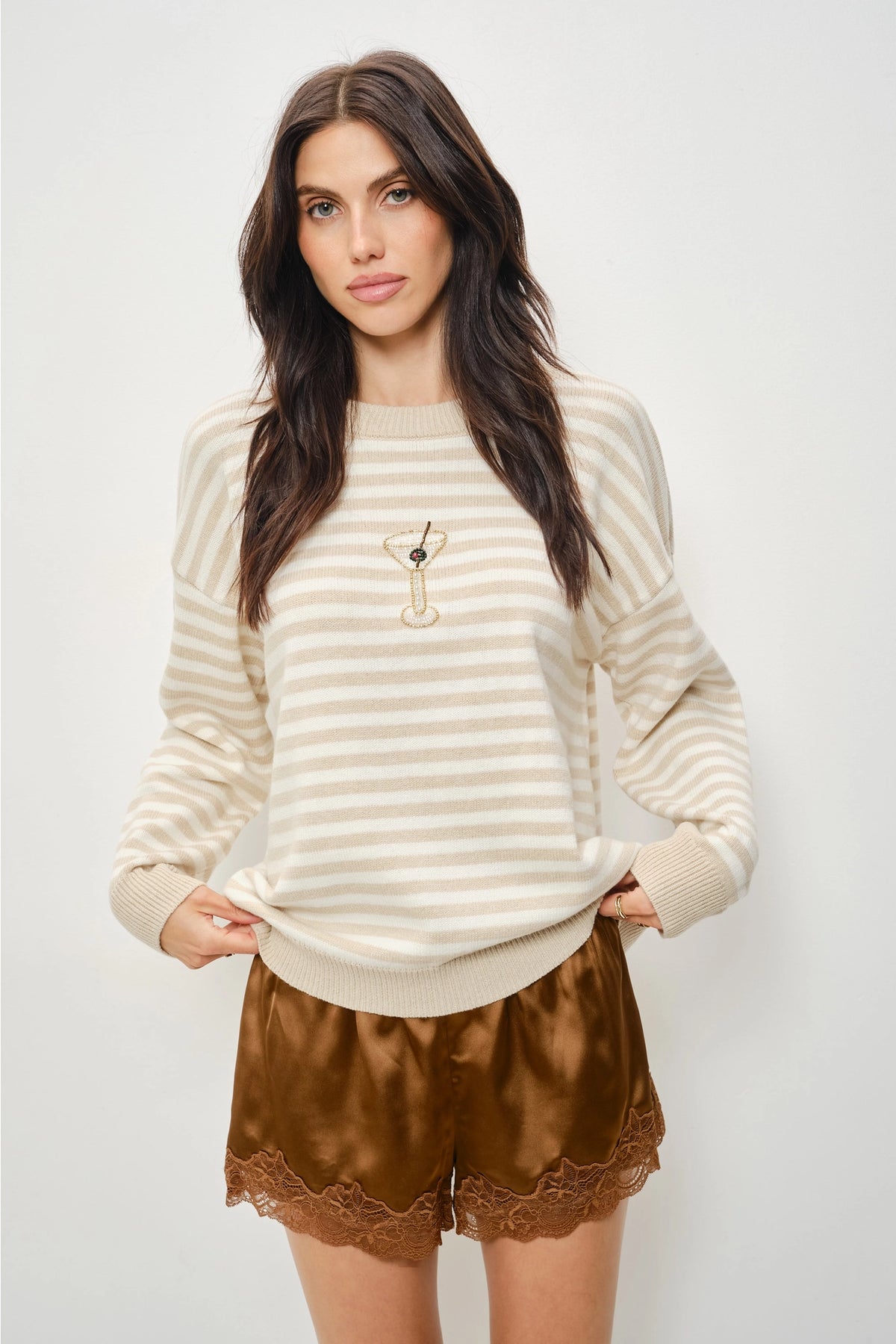 In A Martini Mood Sweater