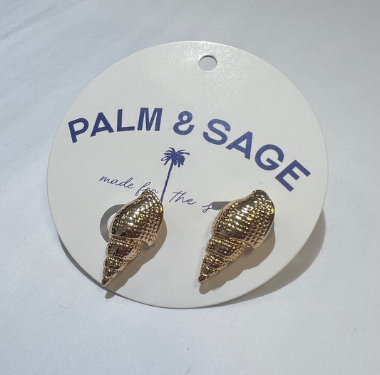 Conch Shell Earring