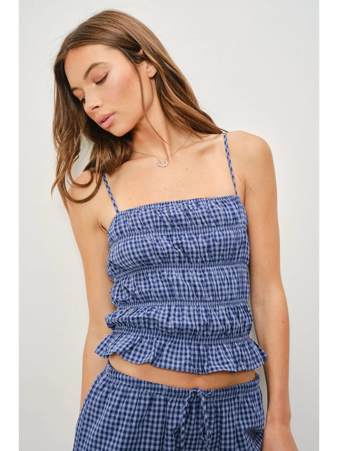 Dory Gingham Tank