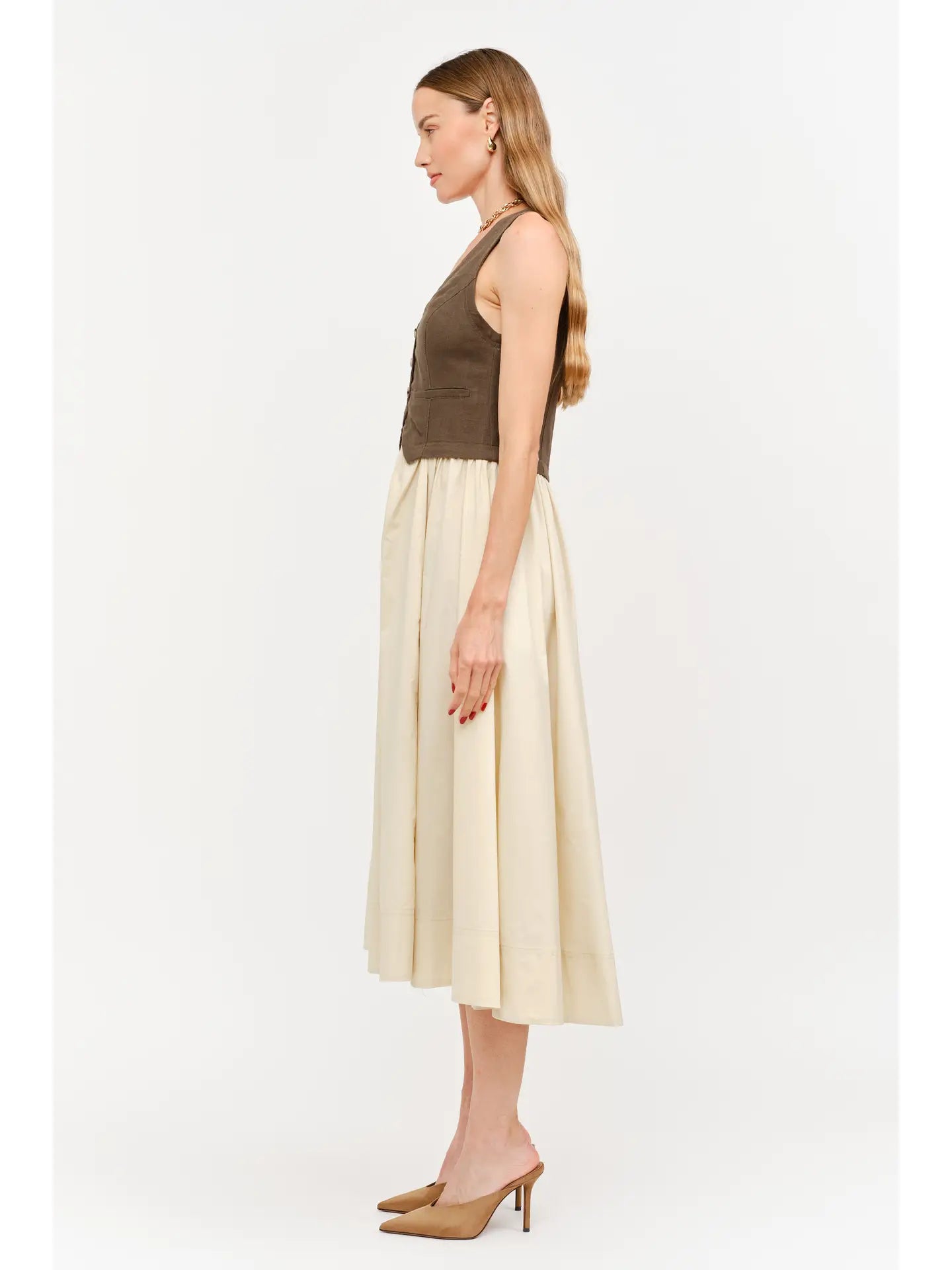 Mixed Feelings Midi Dress