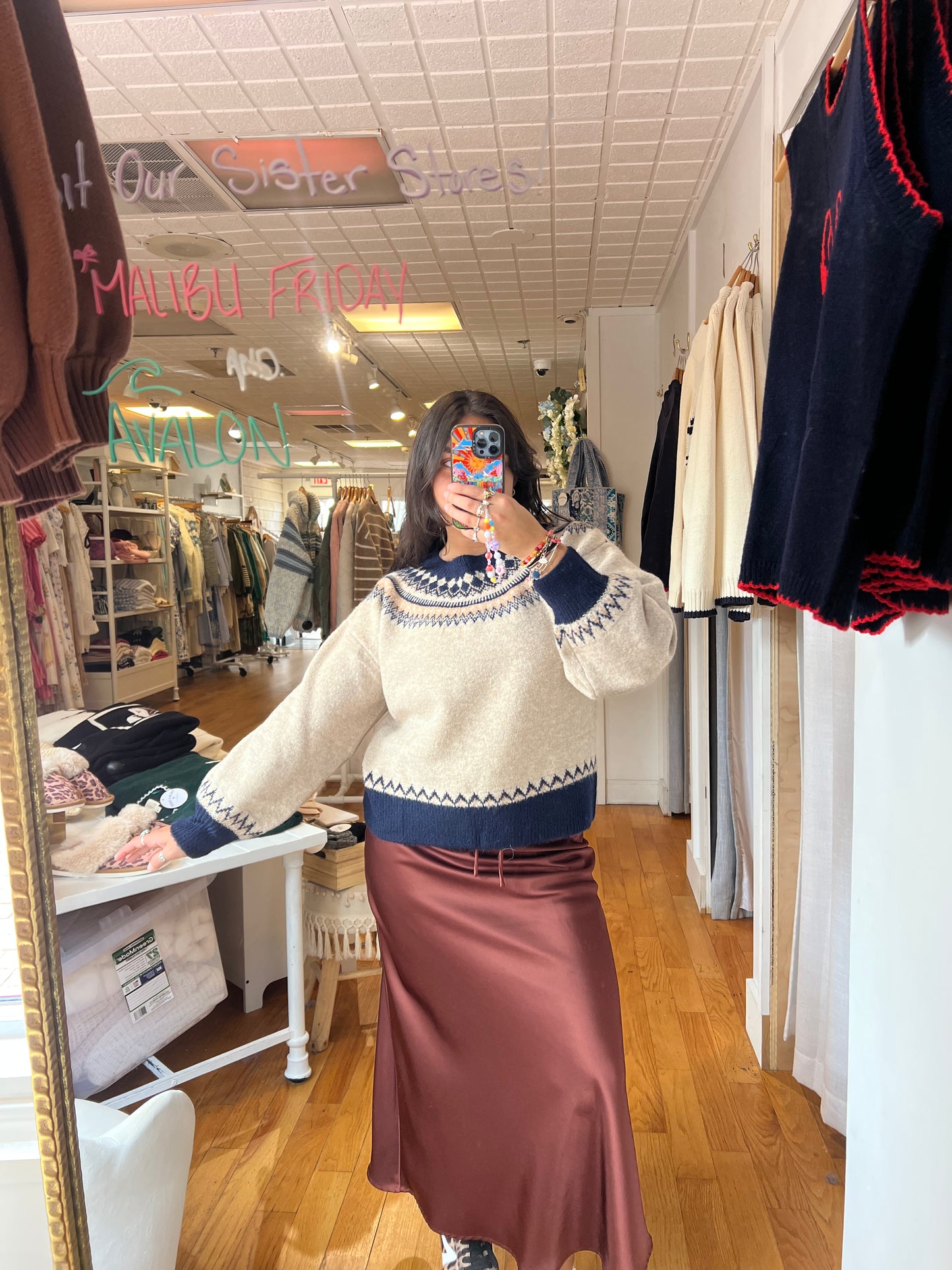 Seeing Double Sweater