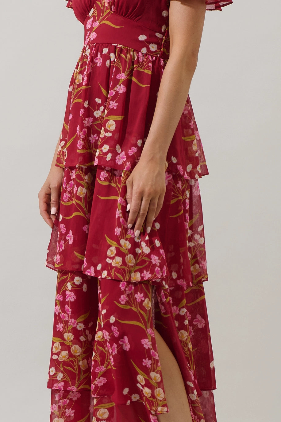 Amabel Tiered Maxi Dress