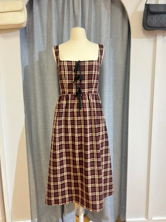 Penelope Plaid Midi