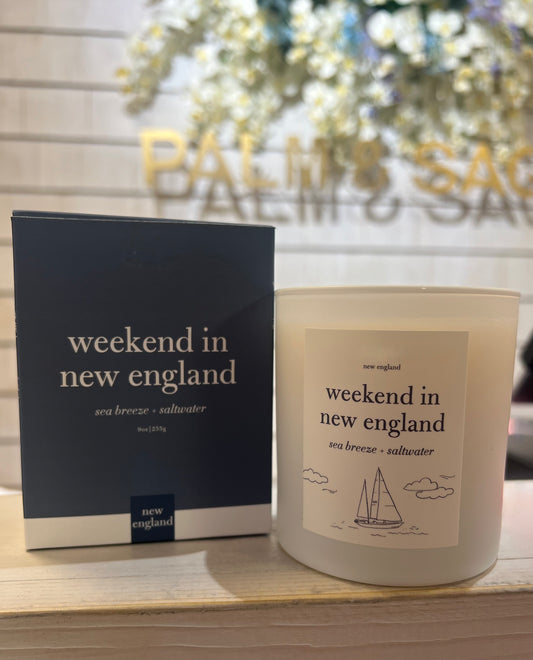 Weekend in New England Candle