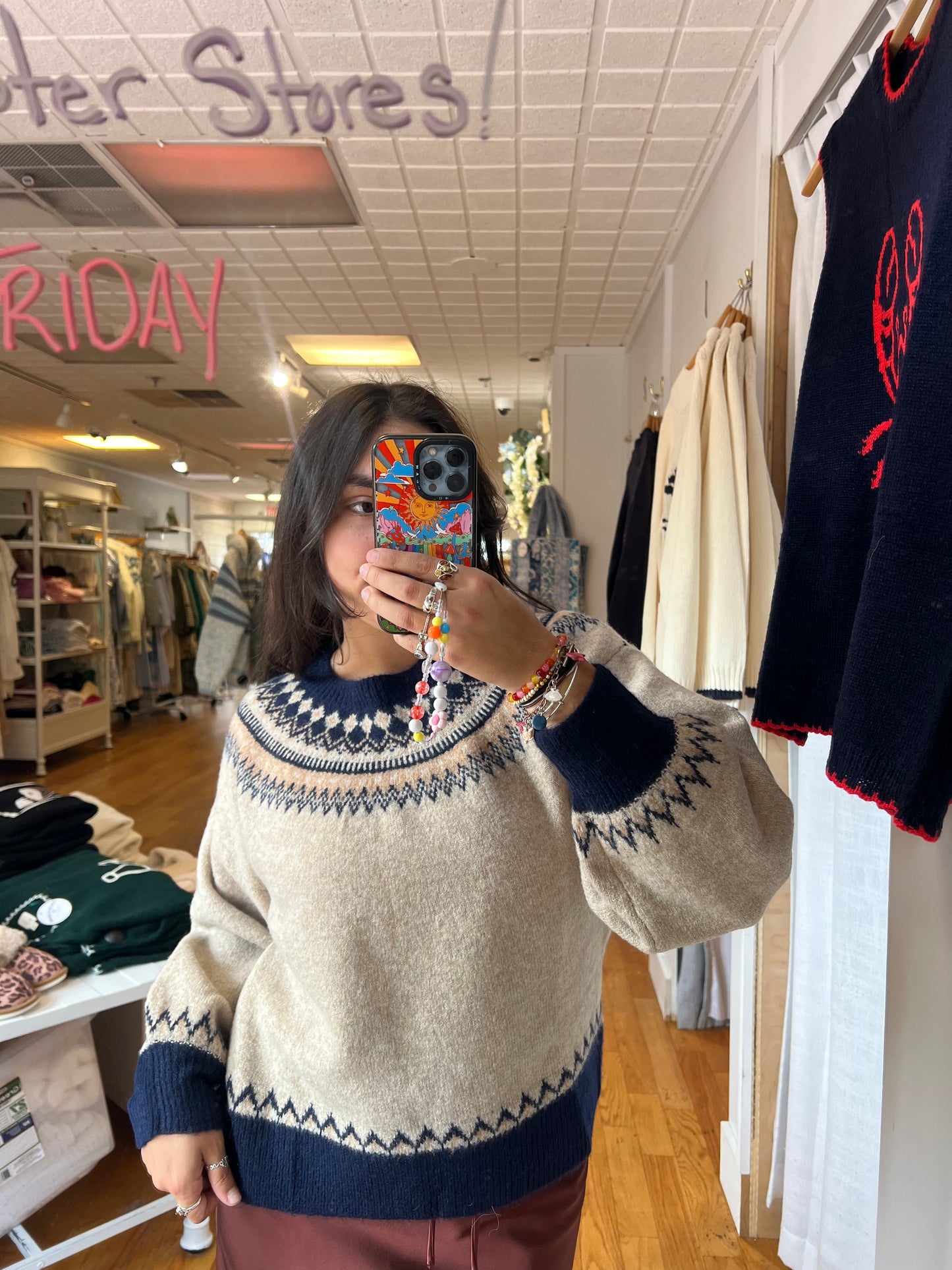 Seeing Double Sweater
