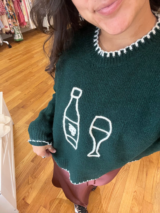 Wine Not Sweater