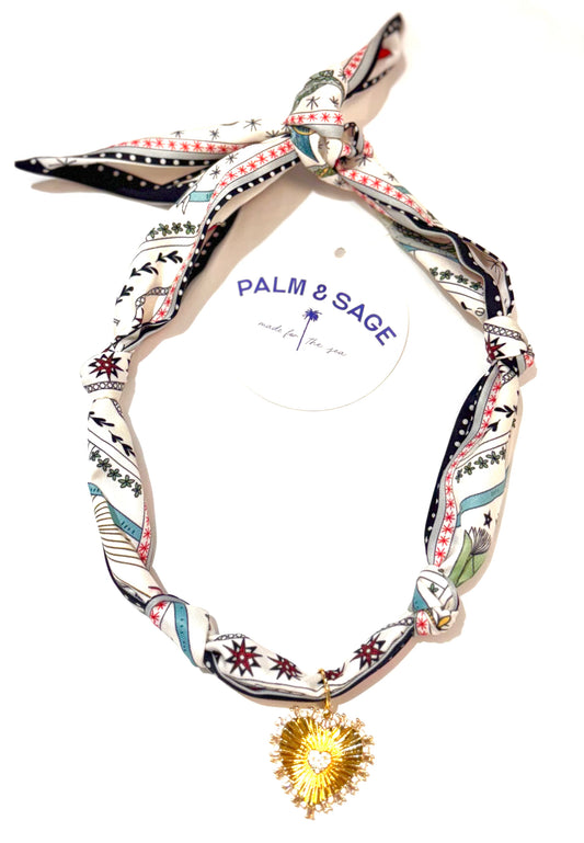 Kyra Scarf Necklace