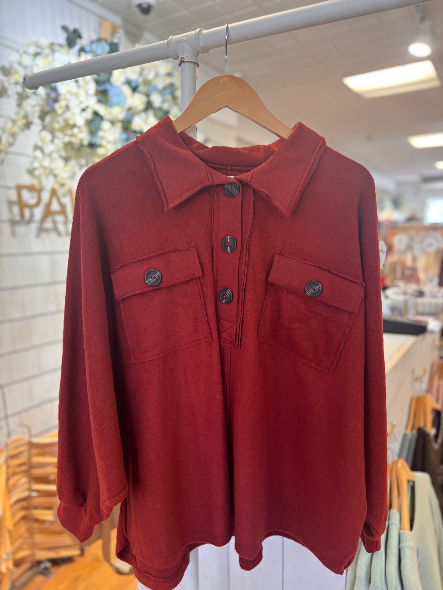 Cali Collared Pullover