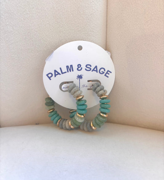 Shore Thing Beaded Earring