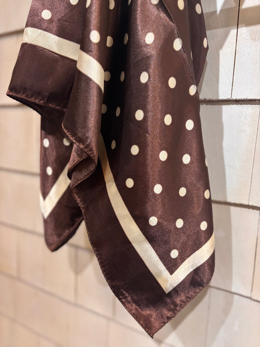Polka Dot Hair Scarf