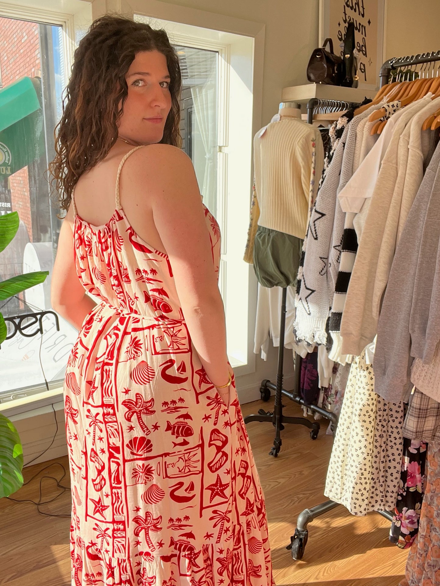Down The Shore Maxi Dress