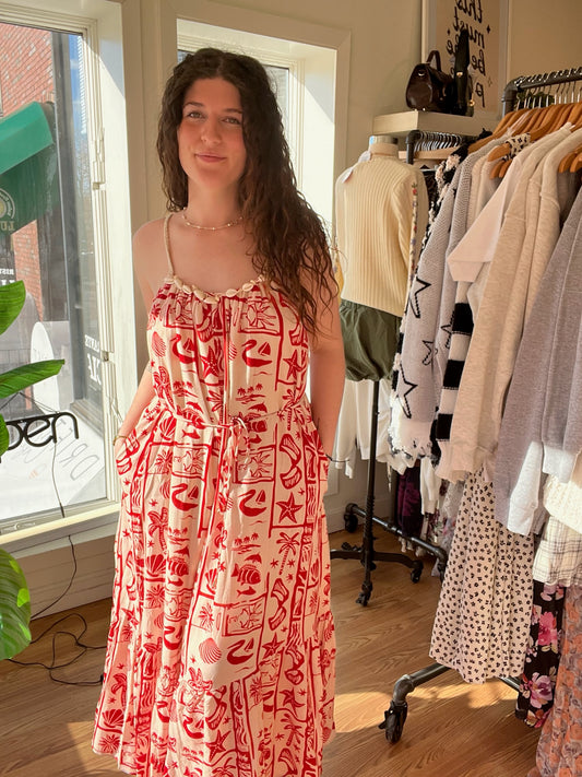 Down The Shore Maxi Dress