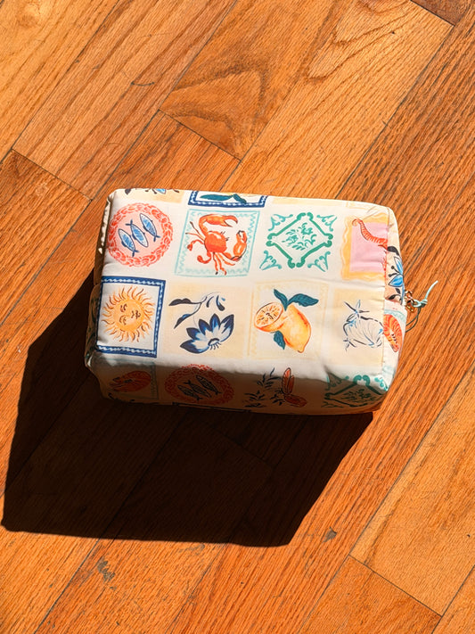 Amalfi Cosmetic Pouch