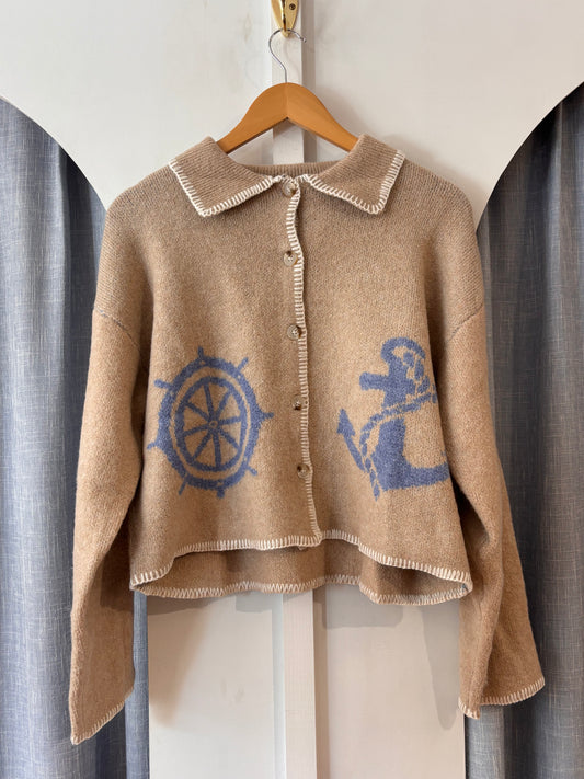 Coastal Blues Cardigan