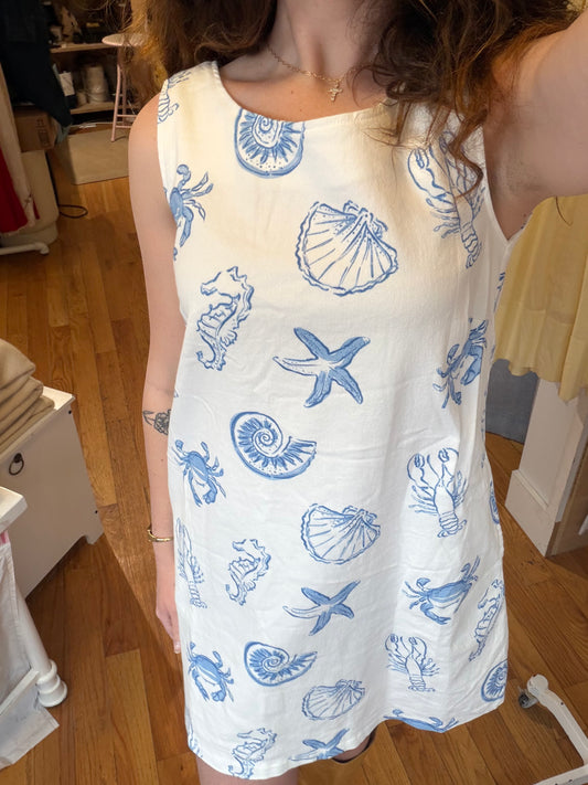 Clam Boil Mini Dress