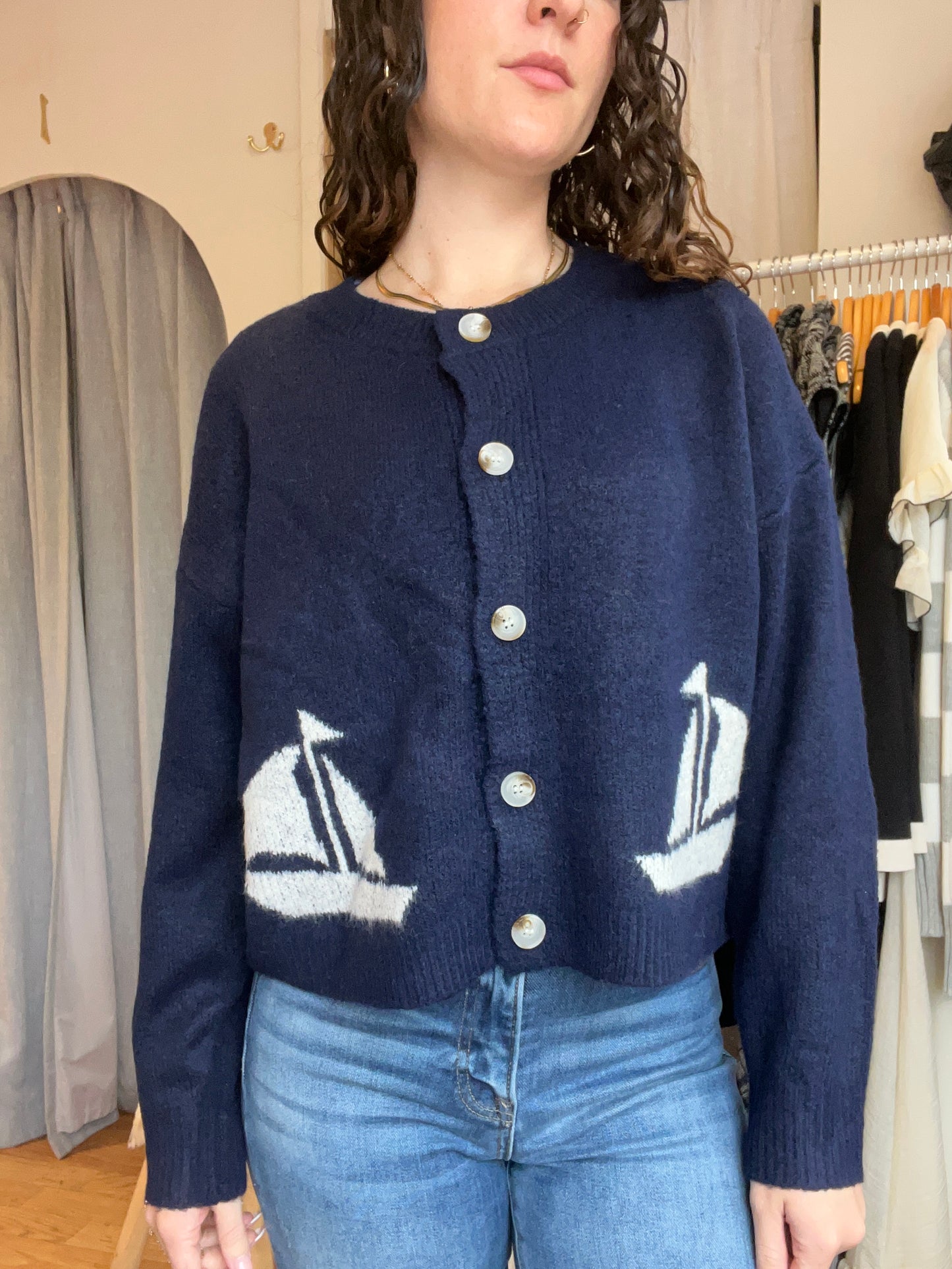 Sail Boat Sally Cardi
